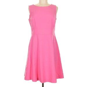 Nine West Sleeveless Pink Midi Dress Size 16 NWOT